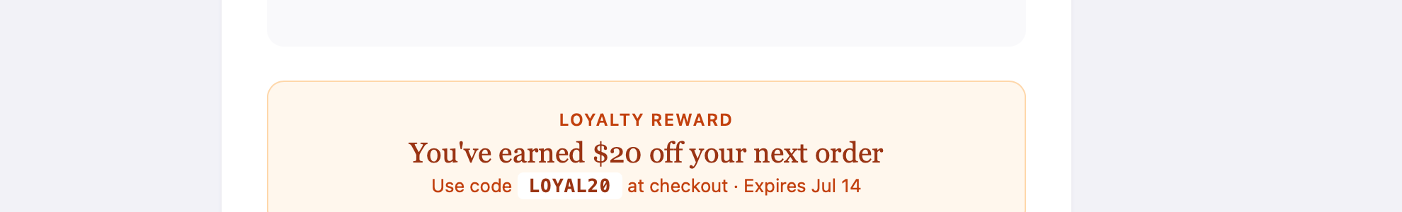 Promo banner in Light Mode on Outlook Mac