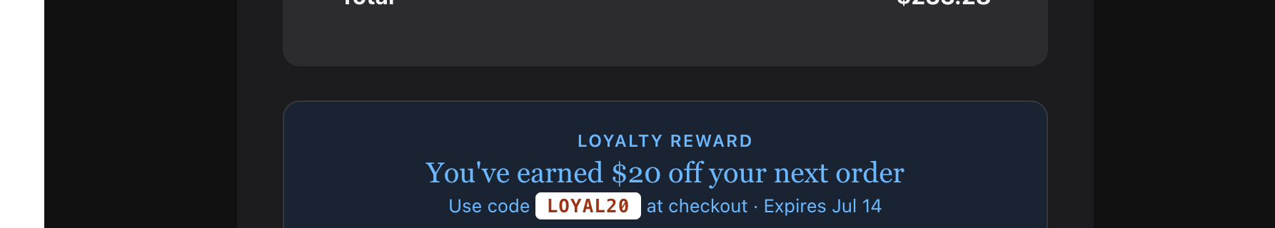 Promo banner in Light Mode on Outlook Web